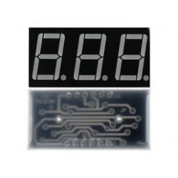 DISPLAY 7 SEGMENTOS 3 DIGITOS ANODO 0,36" DISPLAY 7 SEGMENTOS 3 DIGITOS ANODO 0,36"