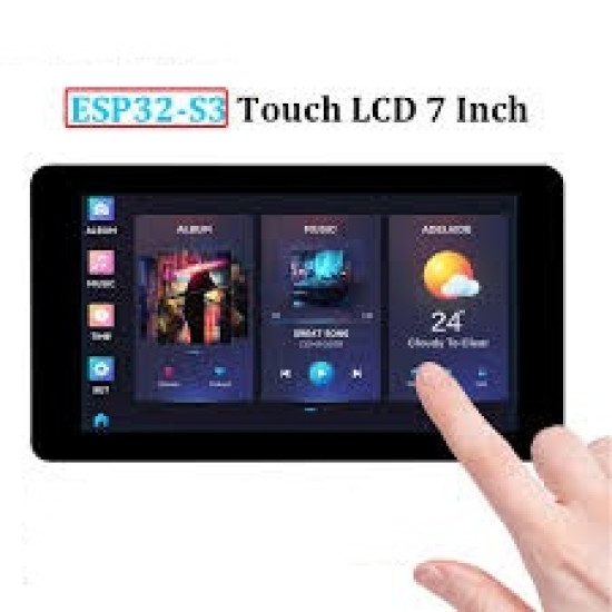 ESP32S DUAL CORE TELA TOUCH TFT 7'' 800X4800 WIFI, BLUETOOTH ESP32S DUAL CORE TELA TOUCH TFT 7'' 800X4800 WIFI, BLUETOOTH