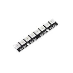 MODULO LINHA DE 8 LEDs RGB WS2812 5050 MODULO LINHA DE 8 LEDs RGB WS2812 5050