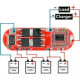 CONTROLADOR/PROTETOR DE CARGA BMS 4S BATERIA 18650 25A 16.8V CONTROLADOR/PROTETOR DE CARGA BMS 4S BATERIA 18650 25A 16.8V