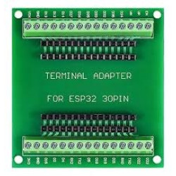 PLACA DE EXPANSÃO ESP32 - 30 PINOS C/ BORNES