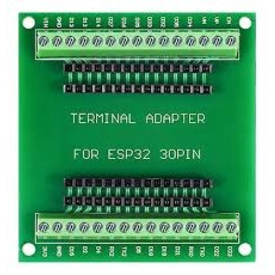 PLACA DE EXPANSÃO ESP32 - 30 PINOS C/ BORNES