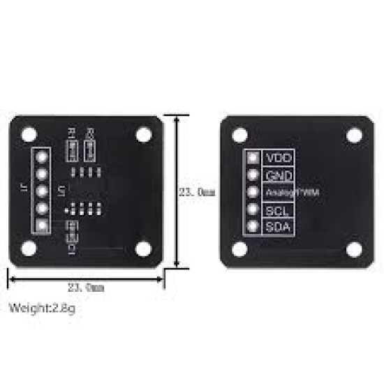 SENSOR DE ANGULO DE INDUÇÃO MAGNÉTICO MT6701 SENSOR DE ANGULO DE INDUÇÃO MAGNÉTICO MT6701