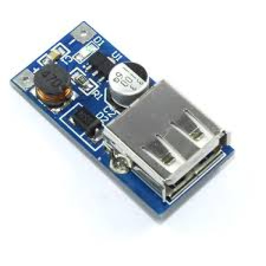 CONVERSOR STEP UP 0.9V A 5V PARA 5V SAIDA USB