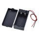 SUPORTE PARA BATERIA 9V C/ TAMPA E CHAVE ON-OFF SUPORTE PARA BATERIA 9V C/ TAMPA E CHAVE ON-OFF