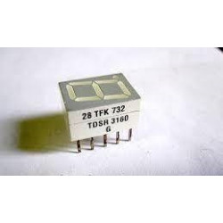 DISPLAY 7 SEGMENTOS CATODO COMUM VERMELHO TDSR3160 - 10MM DISPLAY 7 SEGMENTOS CATODO COMUM VERMELHO TDSR3160 - 10MM