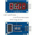 MODULO DISPLAY TM1637 - 7 SEGMENTOS 4 DIGITOS 0,36" VM