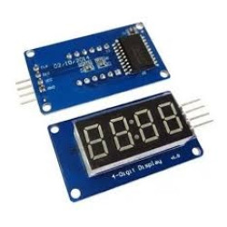 MODULO DISPLAY TM1637 - 7 SEGMENTOS 4 DIGITOS 0,36" VM MODULO DISPLAY TM1637 - 7 SEGMENTOS 4 DIGITOS 0,36" VM