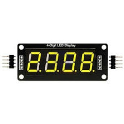 MODULO DISPLAY TM1637 - 7 SEGMENTOS 4 DIGITOS 0,36" BRANCO MODULO DISPLAY TM1637 - 7 SEGMENTOS 4 DIGITOS 0,36" BRANCO