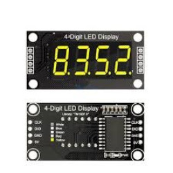 MODULO DISPLAY TM1637 - 7 SEGMENTOS 4 DIGITOS 0,36" BRANCO