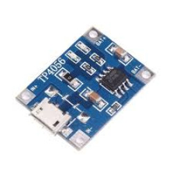 MODULO CARREGADOR BATERIAS LITIO TP4056 - MICRO USB MODULO CARREGADOR BATERIAS LITIO TP4056 - MICRO USB
