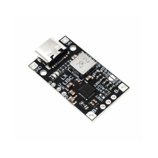 CARREGADOR DE BATERIA USB TIPO C BMS 2S SÉRIE BALANCEADA 18650 CARREGADOR DE BATERIA USB TIPO C BMS 2S SÉRIE BALANCEADA 18650