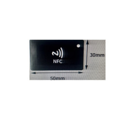 CARTÃO MINI NFC NTAG215 13.56MHZ