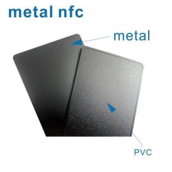 CARTÃO METÁLICO NFC 13.56MHZ CHIP 215