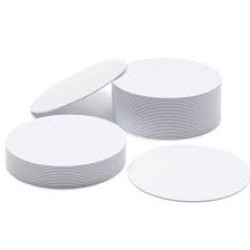 CARTÃO TIPO MOEDA NTAG215 DE 13,56 MHZ C/ ADESIVO