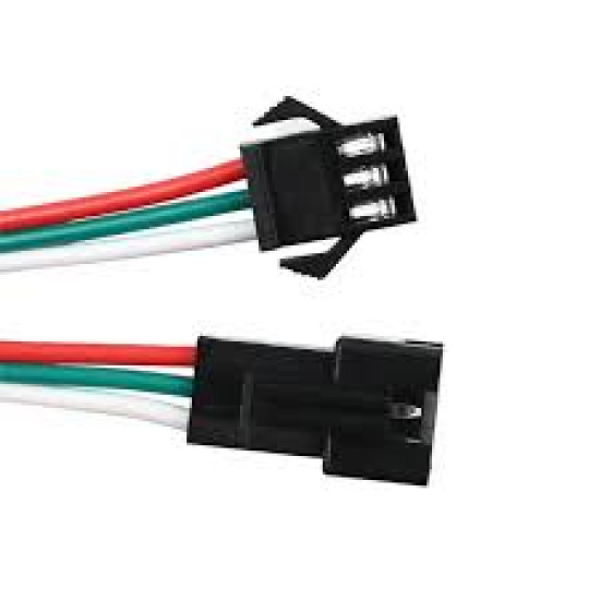 CONECTOR JST-SM03 3VIAS MACHO E FEMEA