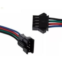 CONECTOR JST-SM04 4VIAS MACHO E FEMEA CONECTOR JST-SM04 4VIAS MACHO E FEMEA