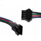 CONECTOR JST-SM04 4VIAS MACHO E FEMEA