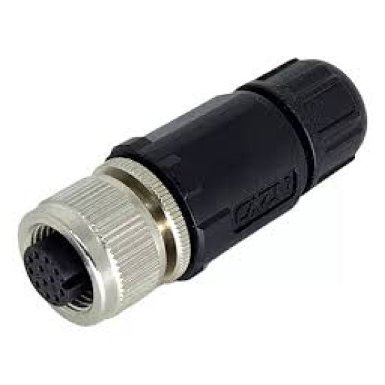 CONECTOR M12 12 VIAS FEMEA