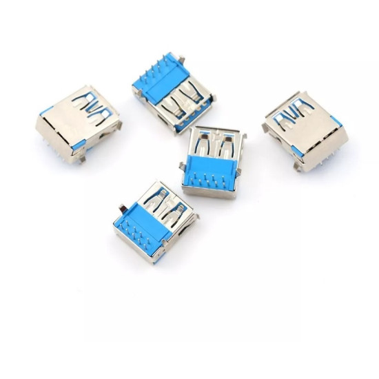 CONECTOR USB FEMEA 3.0 - 90°