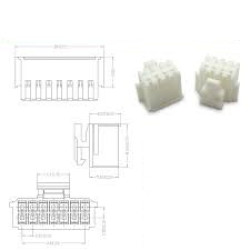 CONECTOR PHB  2X5 10 VIAS FÊMEA + MACHO PASSO 2.0MM