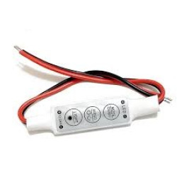 CONTROLADOR DIMER 3 TECLAS PARA FITA DE LED DC 5 A 24V