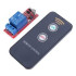 CONTROLE REMOTO IR COM MODULO RECEPTOR RELE 1 CANAL 12V-8MTS