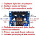 CONVERSOR STEP DOWN DC-DC BUCK XL4016 COM DISPLAY VOLTÍMETRO