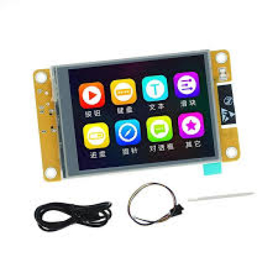 ESP32S TELA TOUCH TFT 2.8'' 240X320 WIFI, BLUETOOTH, CANETA