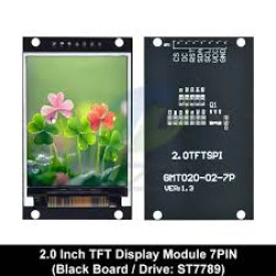 DISPLAY LCD TFT 2.0" RGB 240X320 ST7789