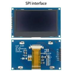 DISPLAY OLED 2.42" 128×64 SPI BRANCO