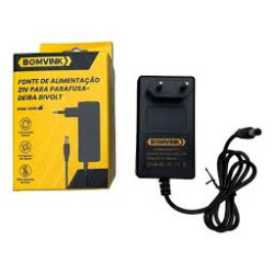 CARREGADOR FONTE 21V BIVOLT 1A RAPIDO