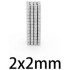 IMÃ NEODÍMIO PASTILHA 2MM X 2MM