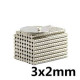 IMÃ NEODÍMIO PASTILHA 3MM X 2MM