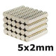 IMÃ NEODÍMIO PASTILHA 5MM X 2MM