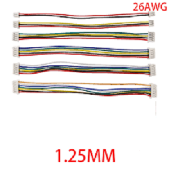 CONECTOR MICRO JST GH 1.25MM 6 VIAS