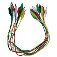 KIT 10 CABOS GARRA JACARÉ COLORIDO