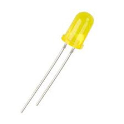 LED 5MM DIFUSO AMARELO
