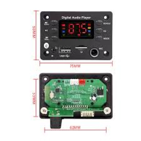 PLACA BLUETOOTH DECODIFICADOR USB P/ CAIXA ATIVA MP3 FM MIC PLACA BLUETOOTH DECODIFICADOR USB P/ CAIXA ATIVA MP3 FM MIC