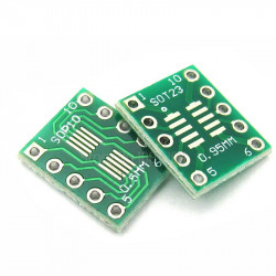 ADAPTADOR SOP10/MSOP10 / SOT23 PARA DIP10
