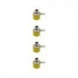 BORNE AMARELO PARA PINO BANANA 4MM