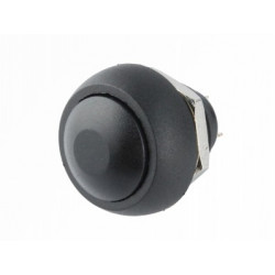 CHAVE BOTÃO PBS-33B - 12MM PRETO