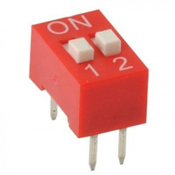 CHAVE DIP SWITCH 2 VIAS CHAVE DIP SWITCH 2 VIAS