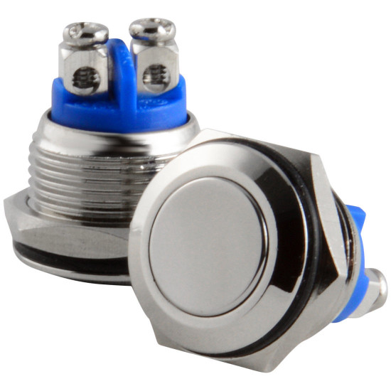 CHAVE PUSH BUTTON ABS16S-Q0 16MM S/ TRAVA