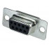 CONECTOR DB09 FEMEA SOLDA FIO