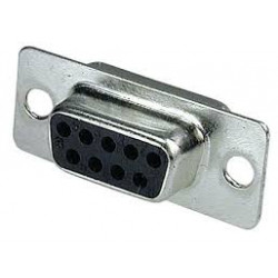 CONECTOR DB09 FEMEA SOLDA FIO