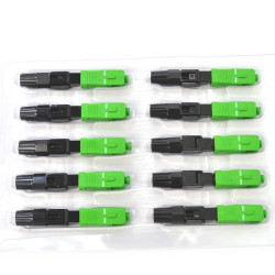 CONECTOR FAST FIBRA OPTICA SC/APC