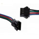 CONECTOR JST-SM04 4VIAS MACHO E FEMEA