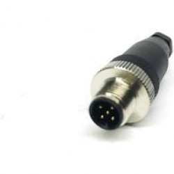 CONECTOR M12 5 VIAS MACHO