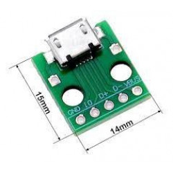 CONECTOR MICRO USB FEMEA - PCB CONECTOR MICRO USB FEMEA - PCB